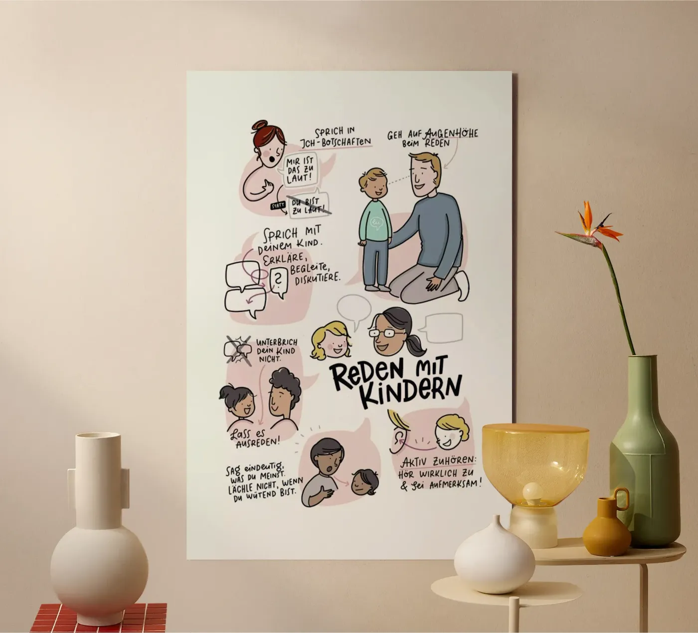 Reden alluminio dibond da Geborgen Wachsen x JUNIQE