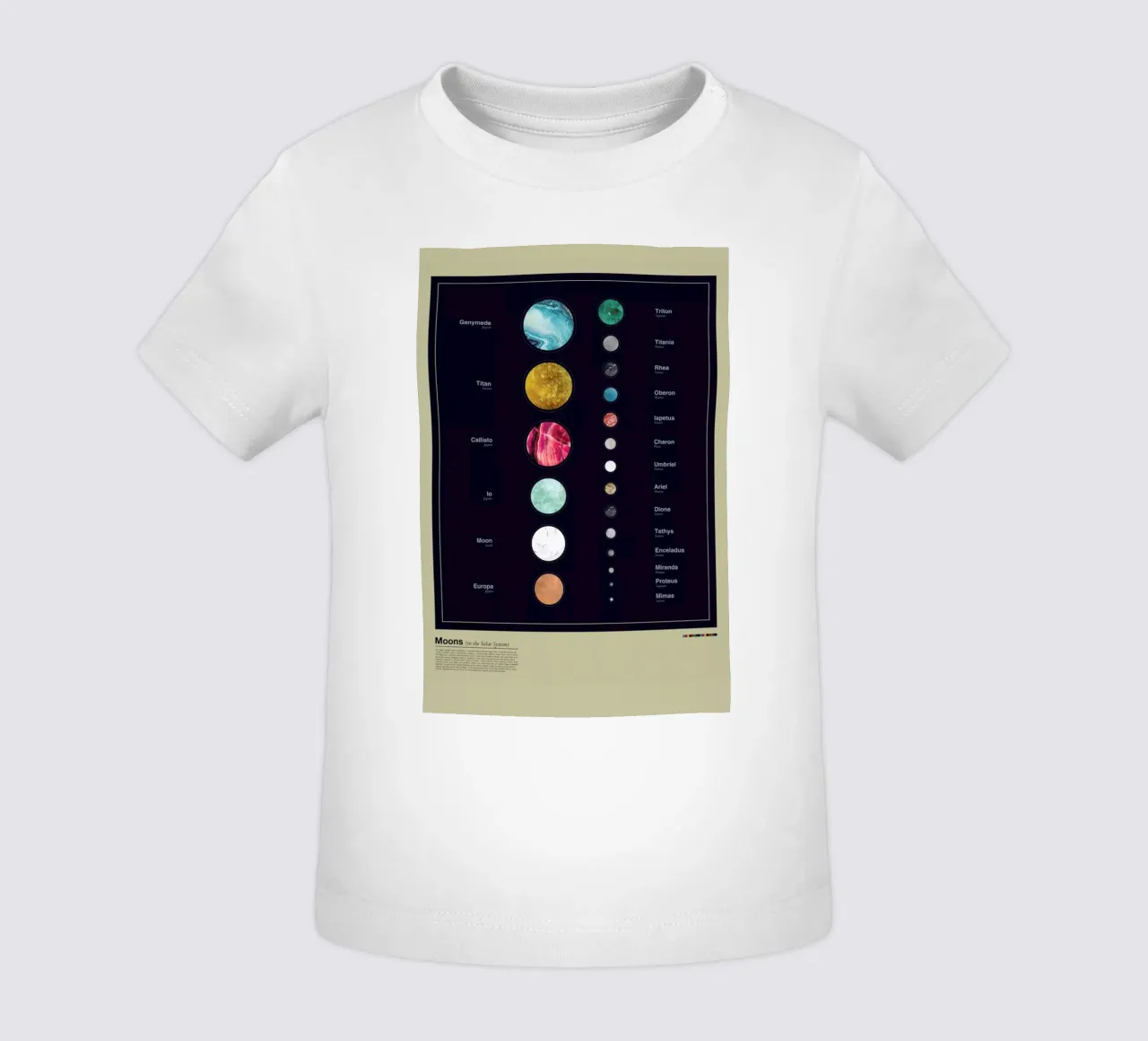 Moons baby t-shirt by LeDieg