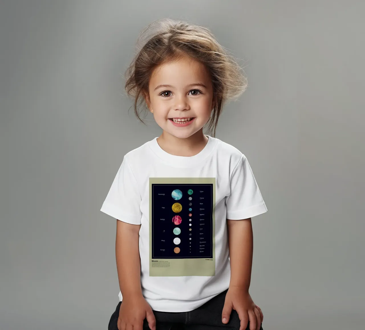 Moons Kinder T-Shirt von LeDieg
