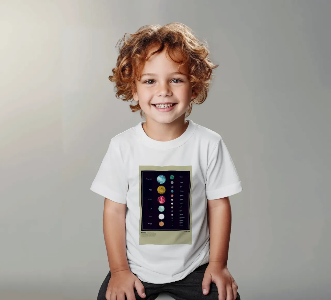 Moons kinder t-shirt van LeDieg