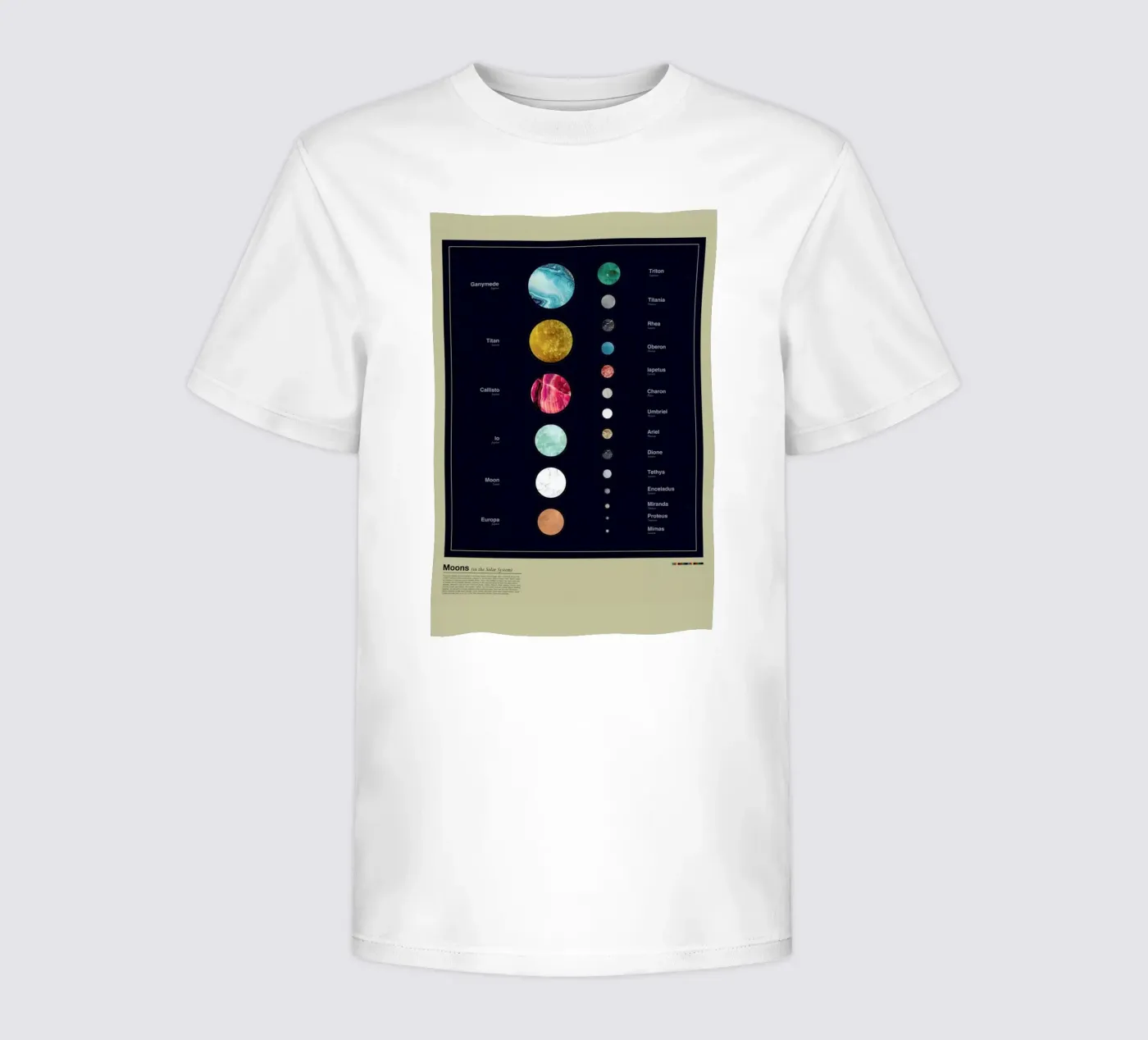 Moons kinder t-shirt van LeDieg