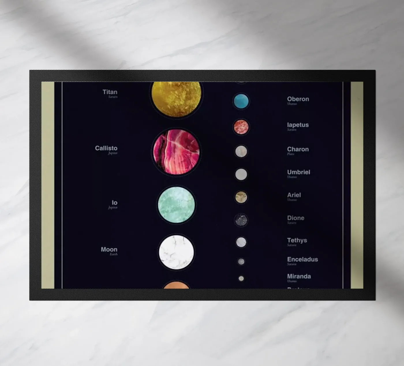 Moons Fußmatte von LeDieg