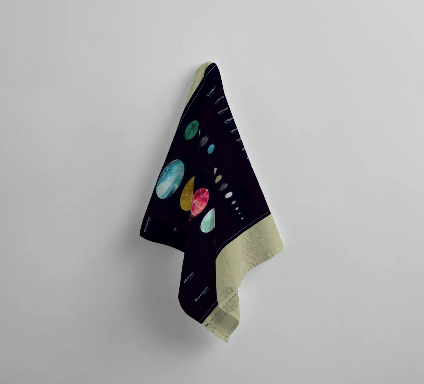 Moons towel by LeDieg