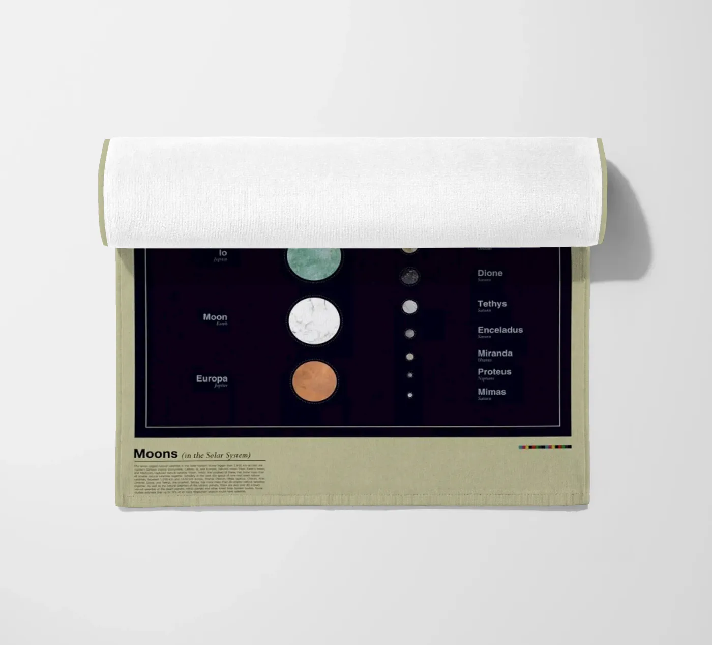 Moons strandhanddoek van LeDieg