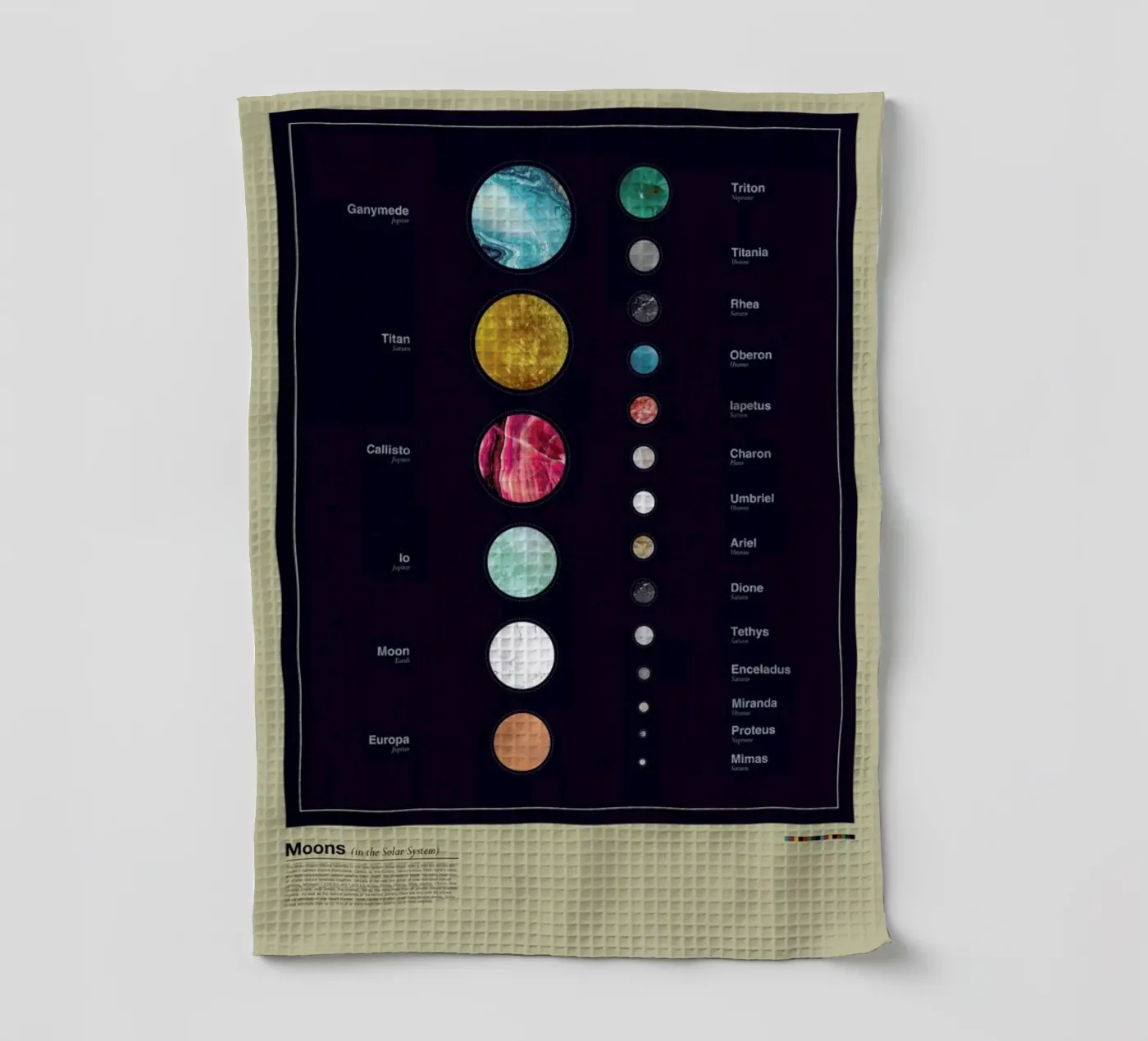 Moons Geschirrtuch von LeDieg