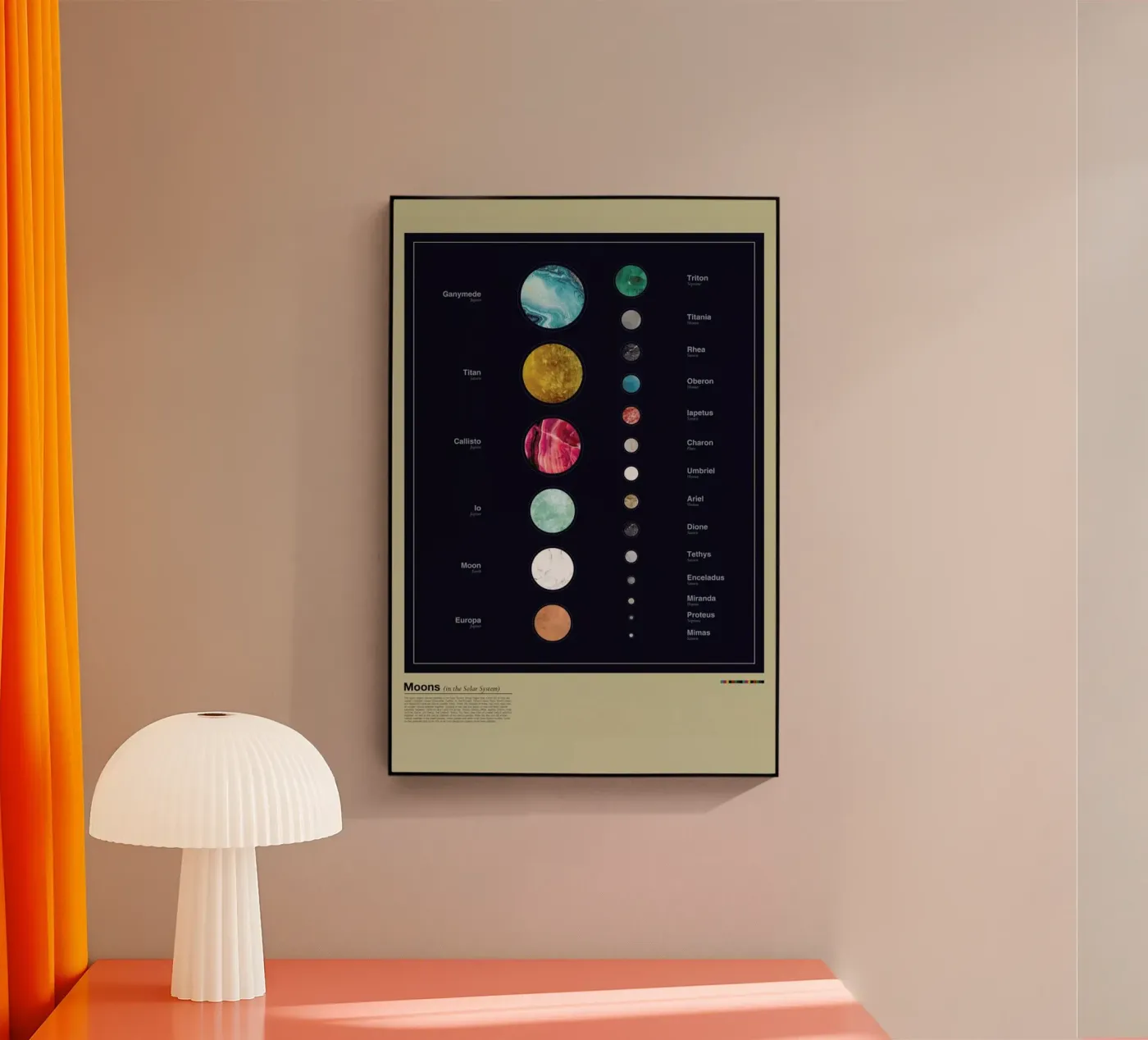 Moons Acryl-Glas von LeDieg