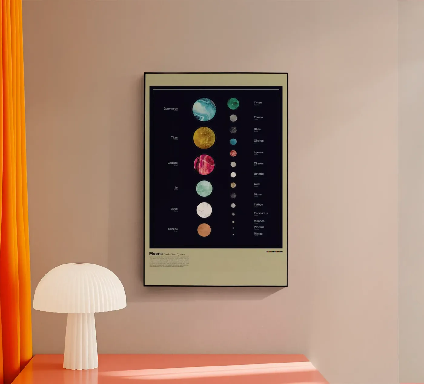 Moons plexiglas de LeDieg