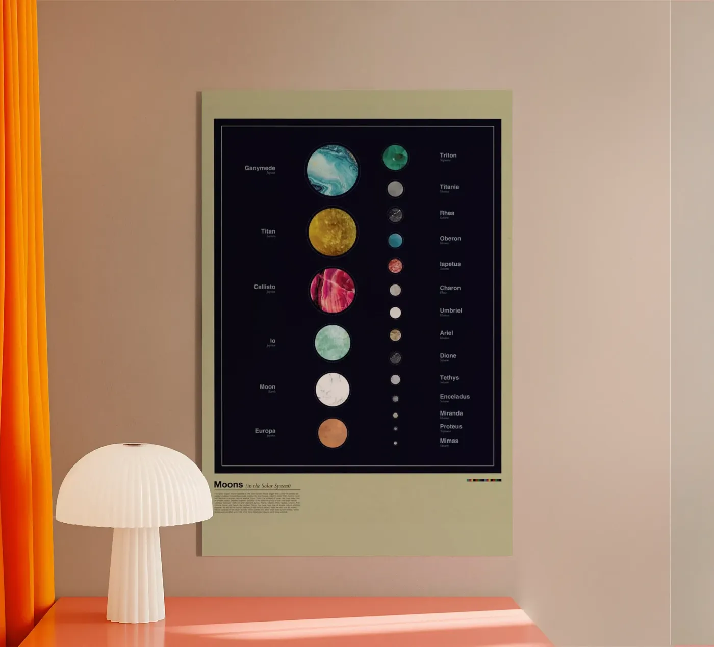 Moons plexiglas de LeDieg