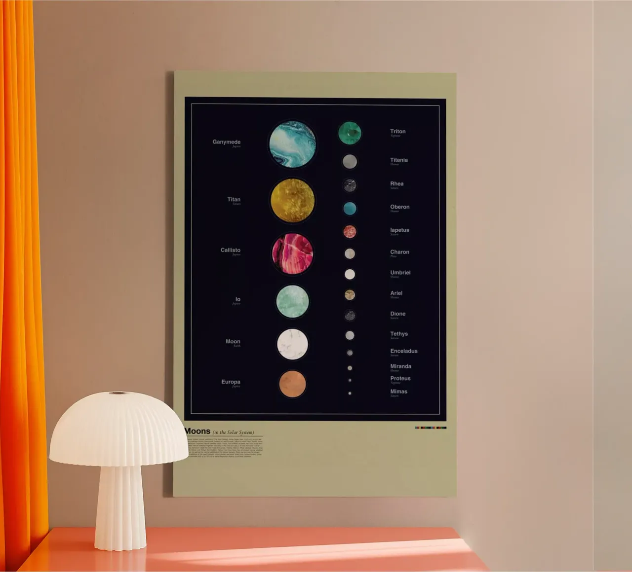 Moons canvas by LeDieg