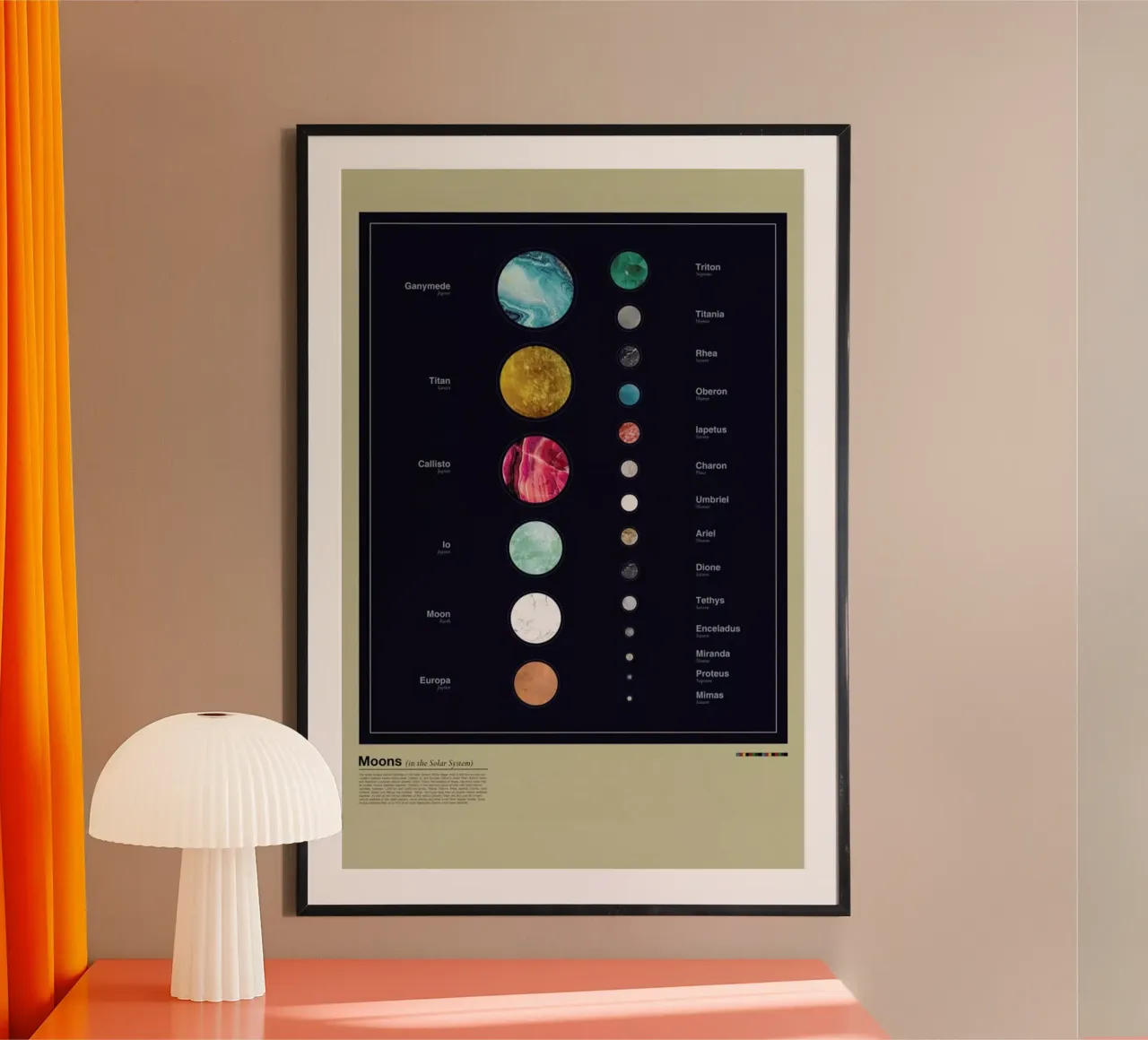Moons poster van LeDieg