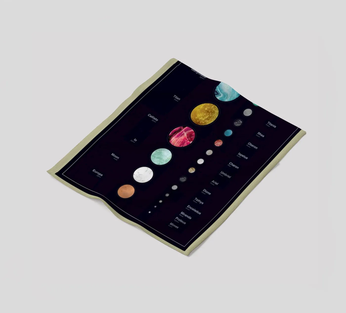 Moons plaid polaire de LeDieg