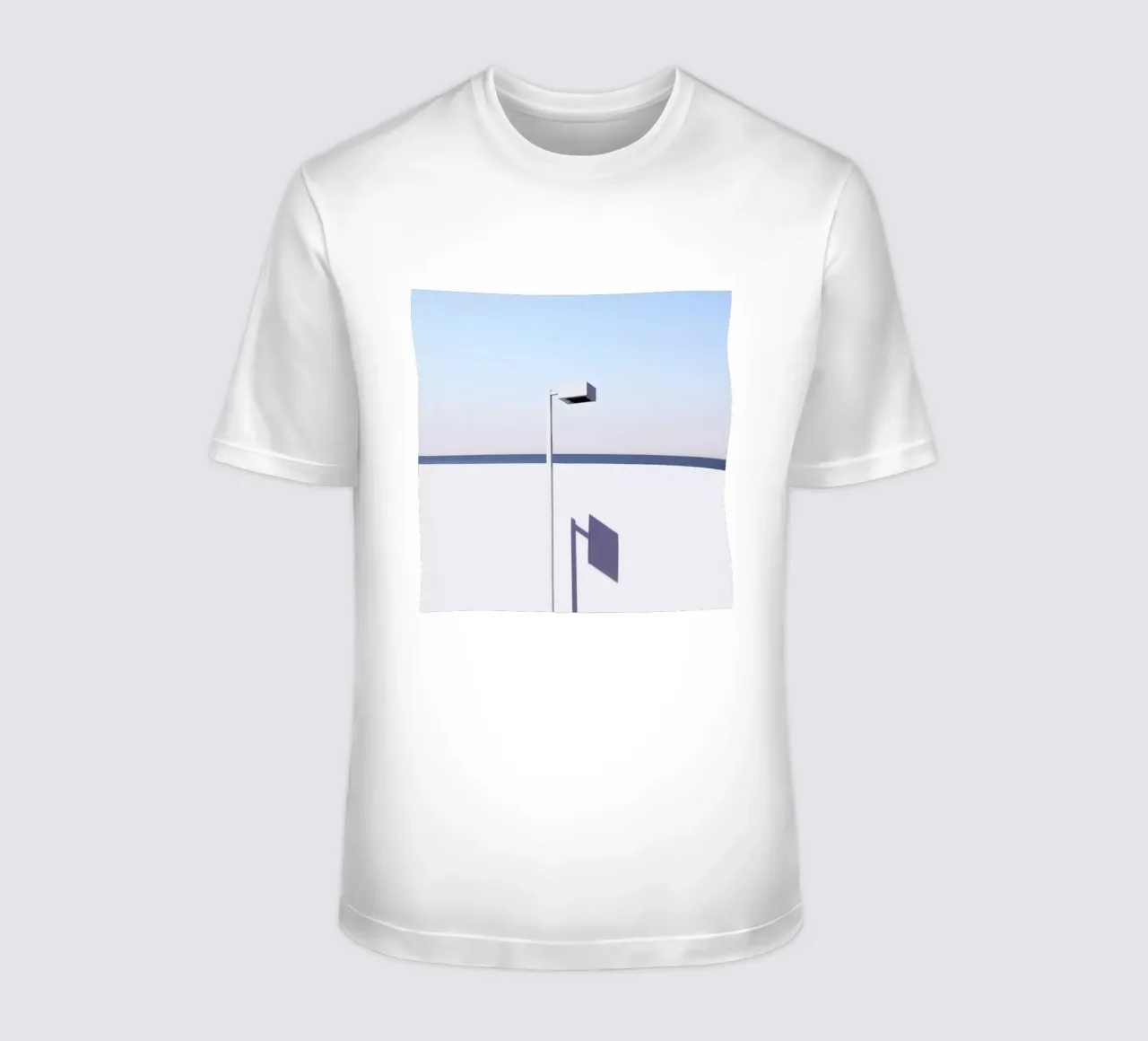 Square Lamp t-shirt da Rupert Höller