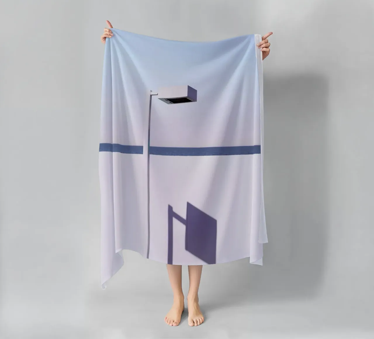 Square Lamp telo mare da Rupert Höller