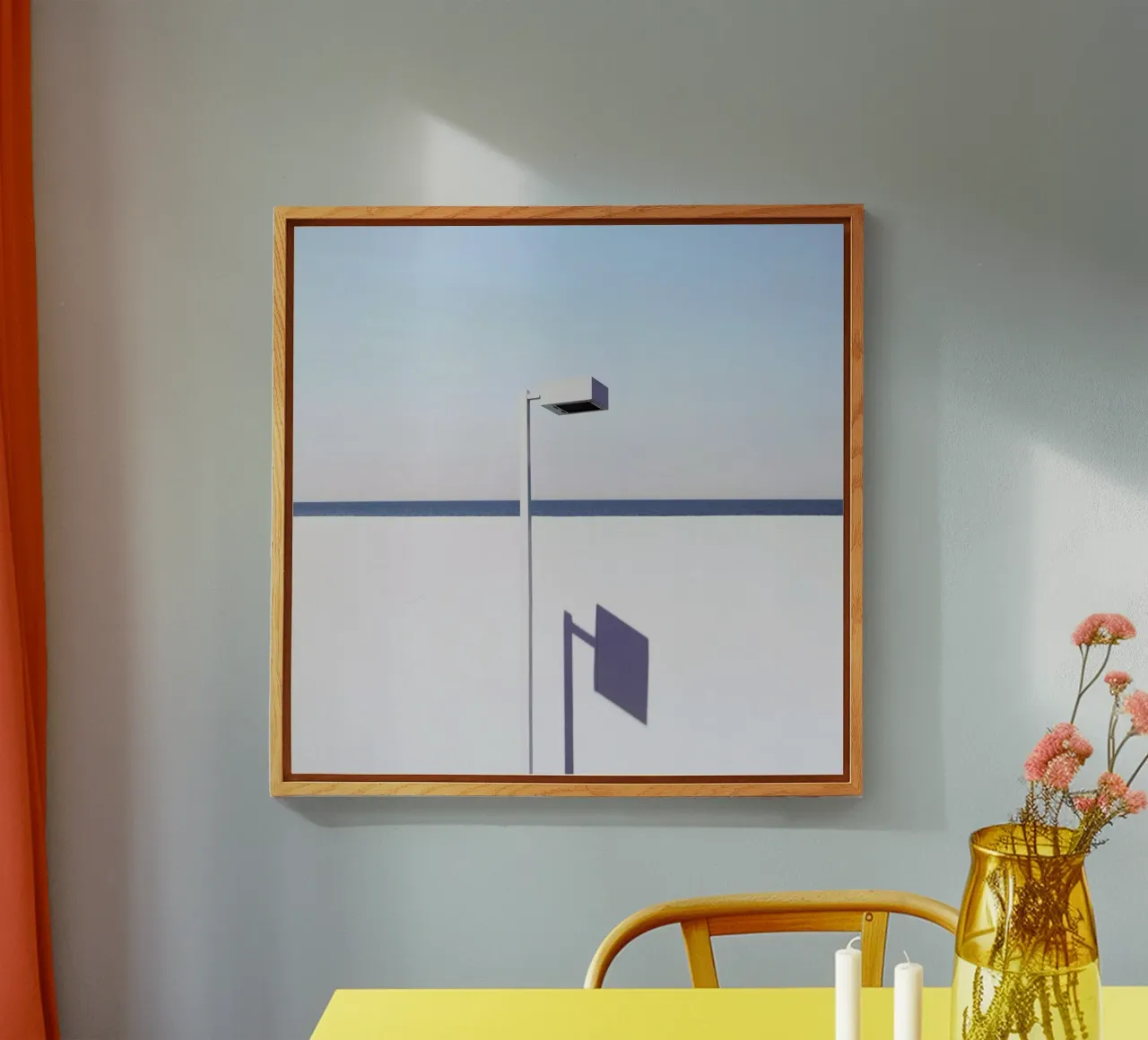 Square Lamp plexiglass da Rupert Höller