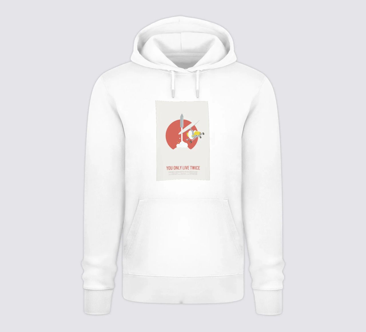You Only Live Twice felpa con cappuccio da Bruno Morphet