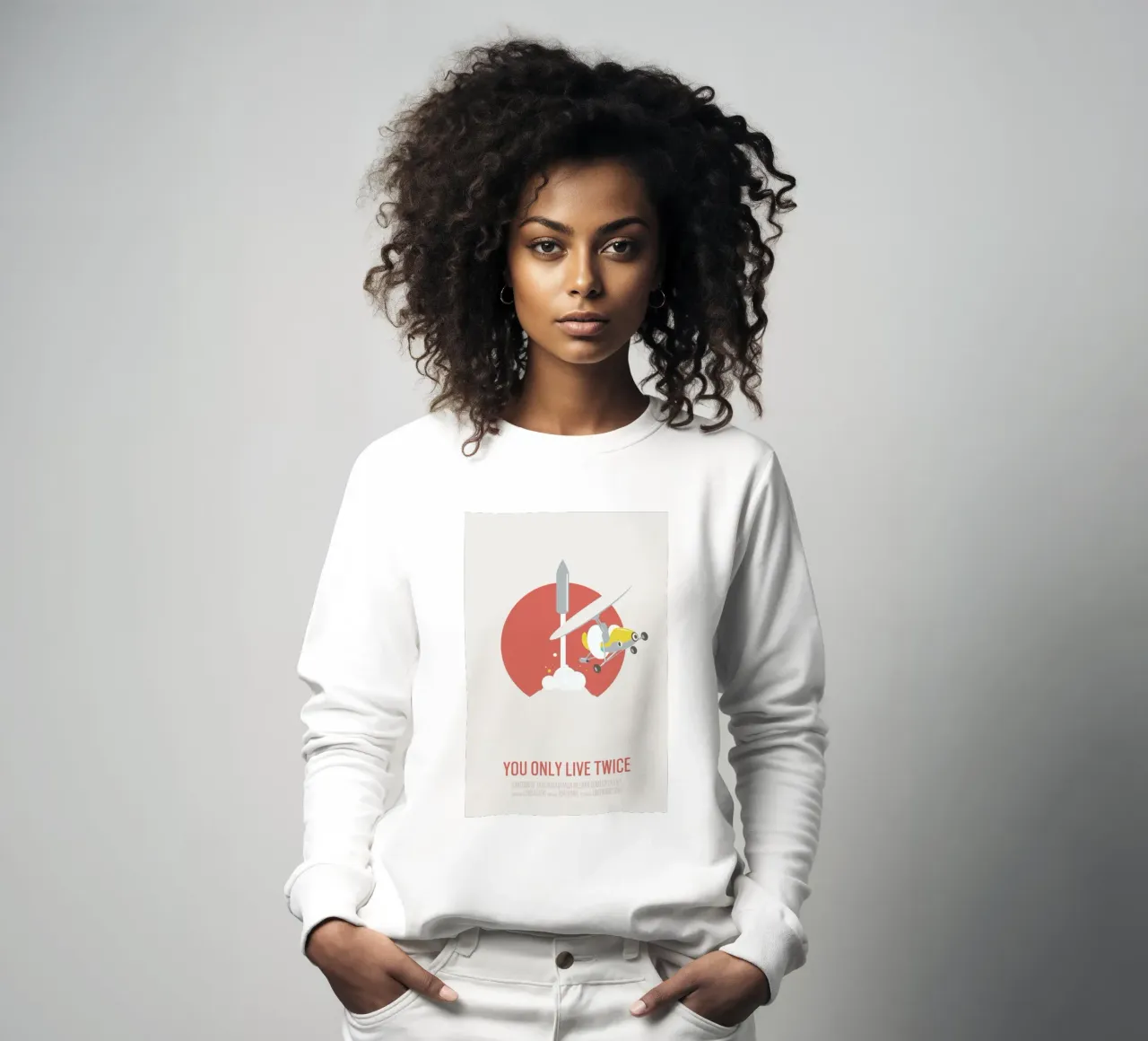You Only Live Twice Sweatshirt von Bruno Morphet