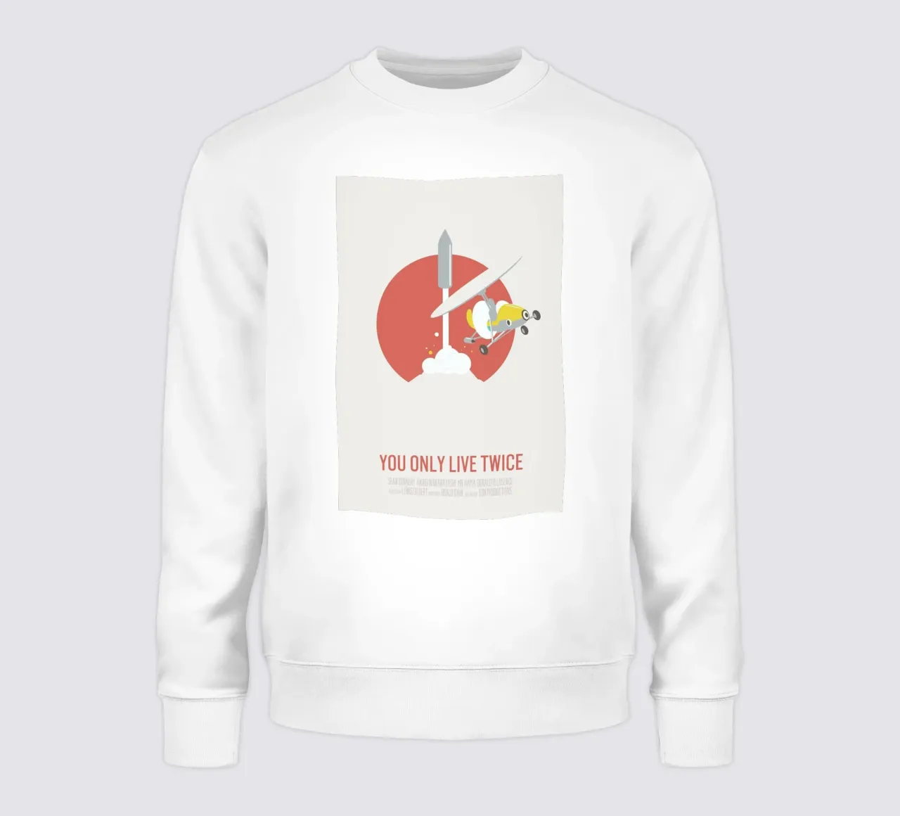 You Only Live Twice Sweatshirt von Bruno Morphet