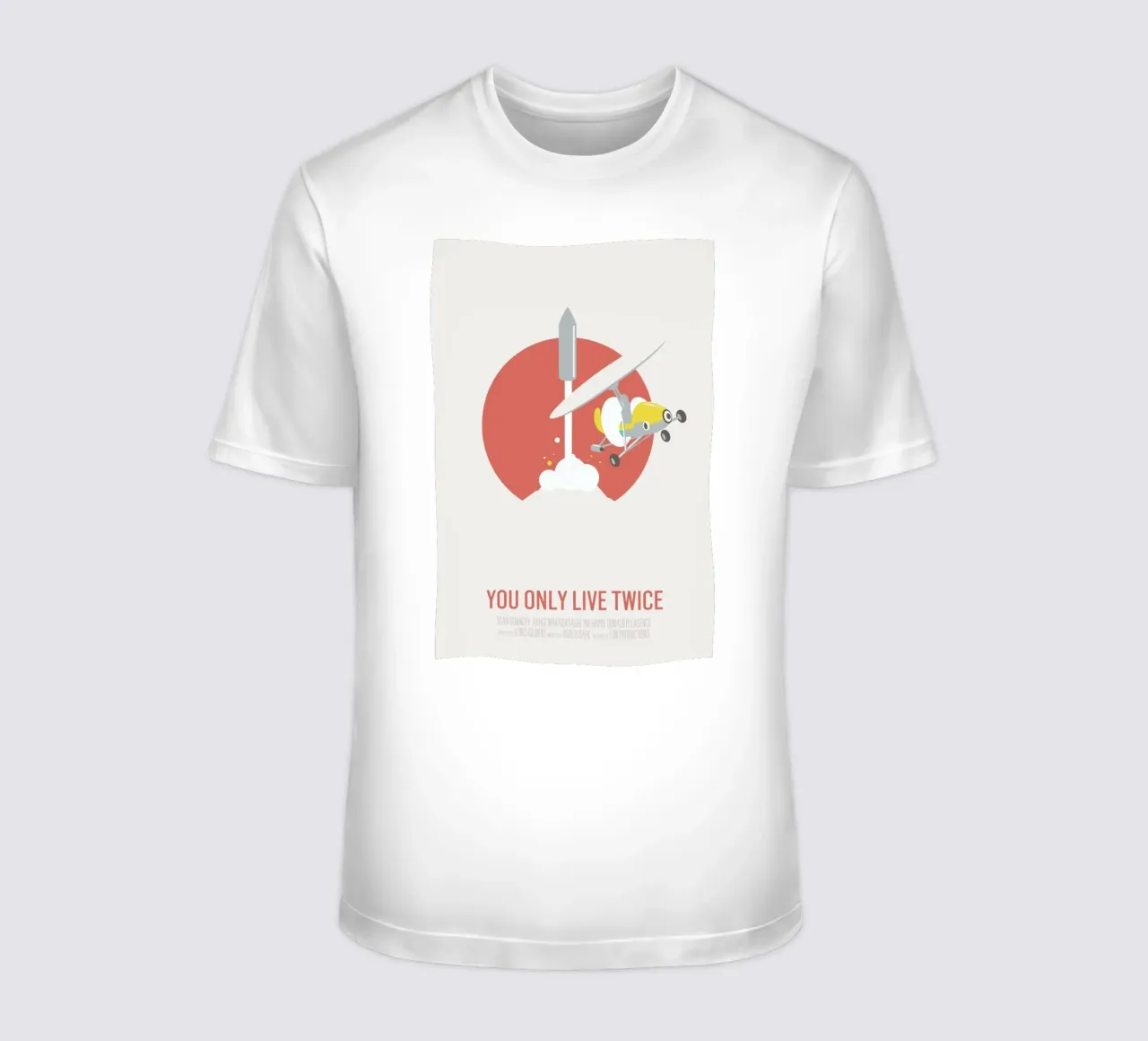 You Only Live Twice t-shirt da Bruno Morphet