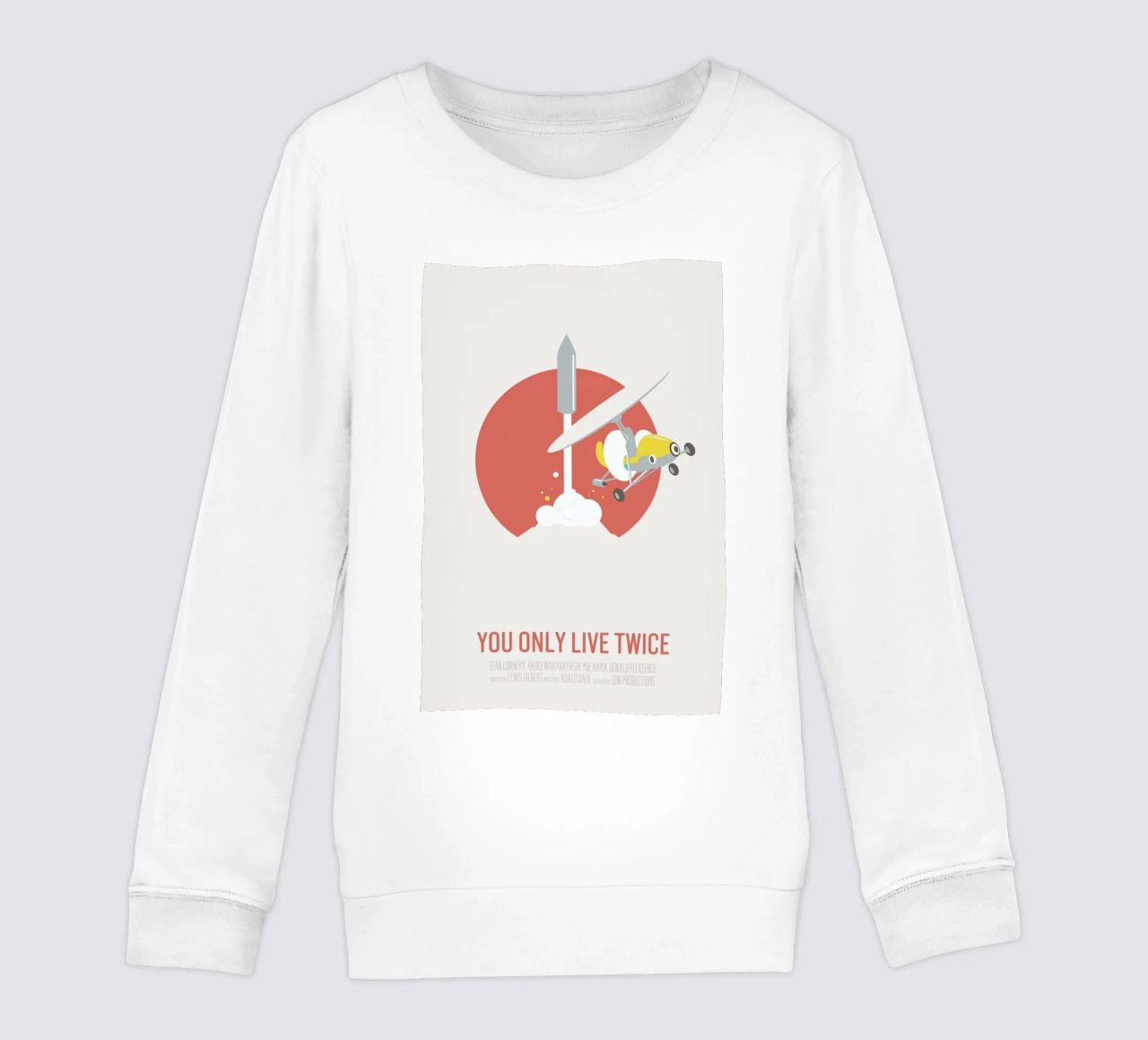 You Only Live Twice felpa bambino da Bruno Morphet
