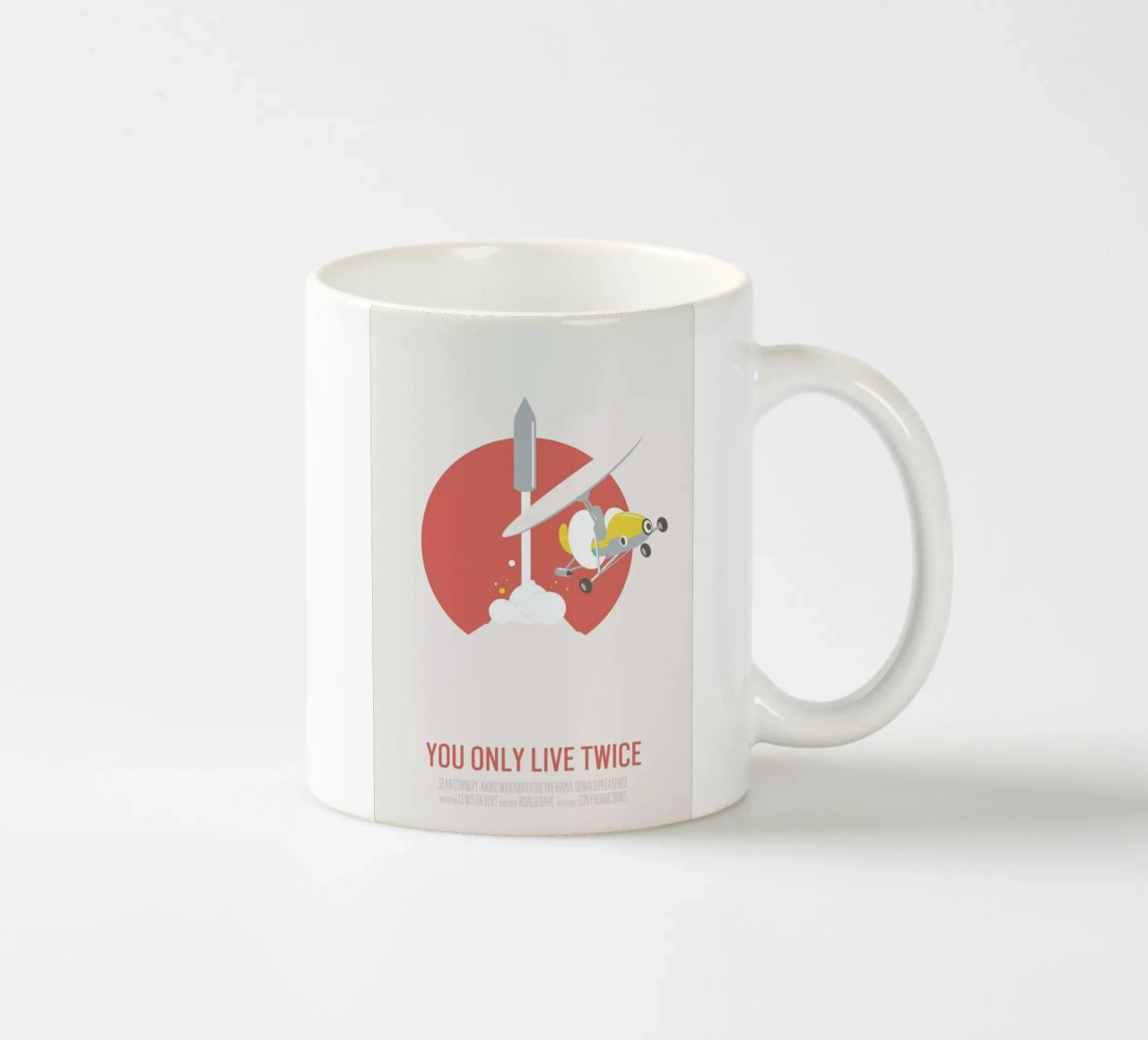 You Only Live Twice tazza in ceramica da Bruno Morphet