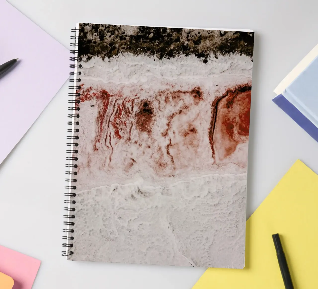 Sea Salt One spiral notebook by Chris Abatzis