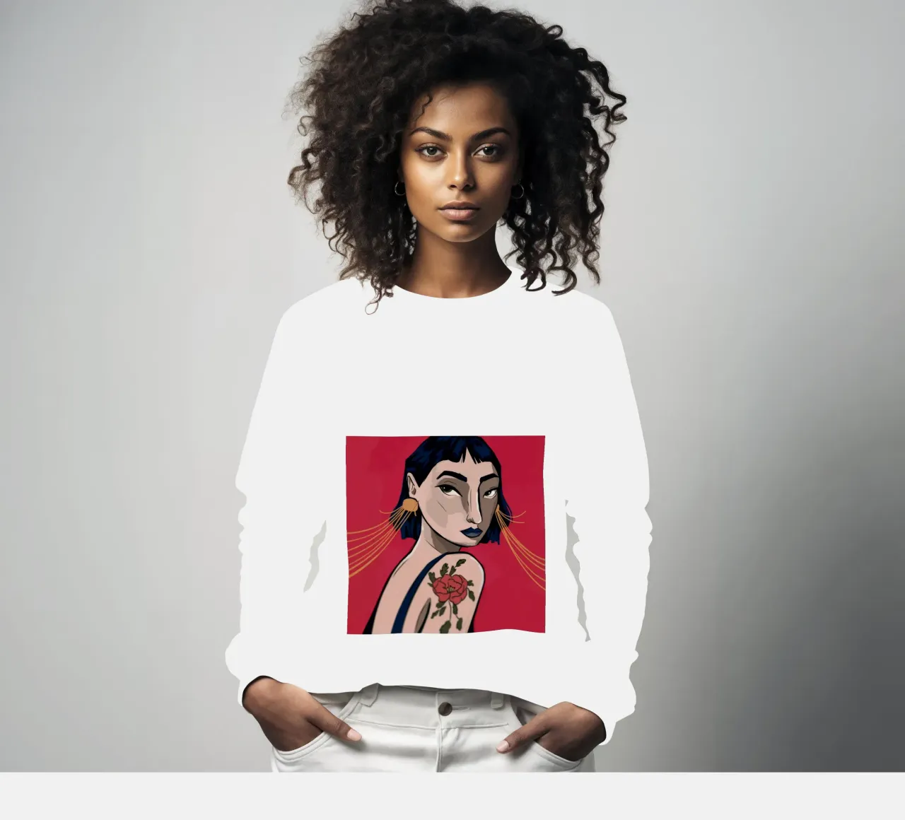 Espressione in grassetto felpa da Prism Palette