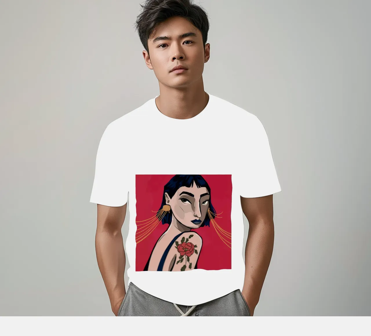 Espressione in grassetto t-shirt da Prism Palette