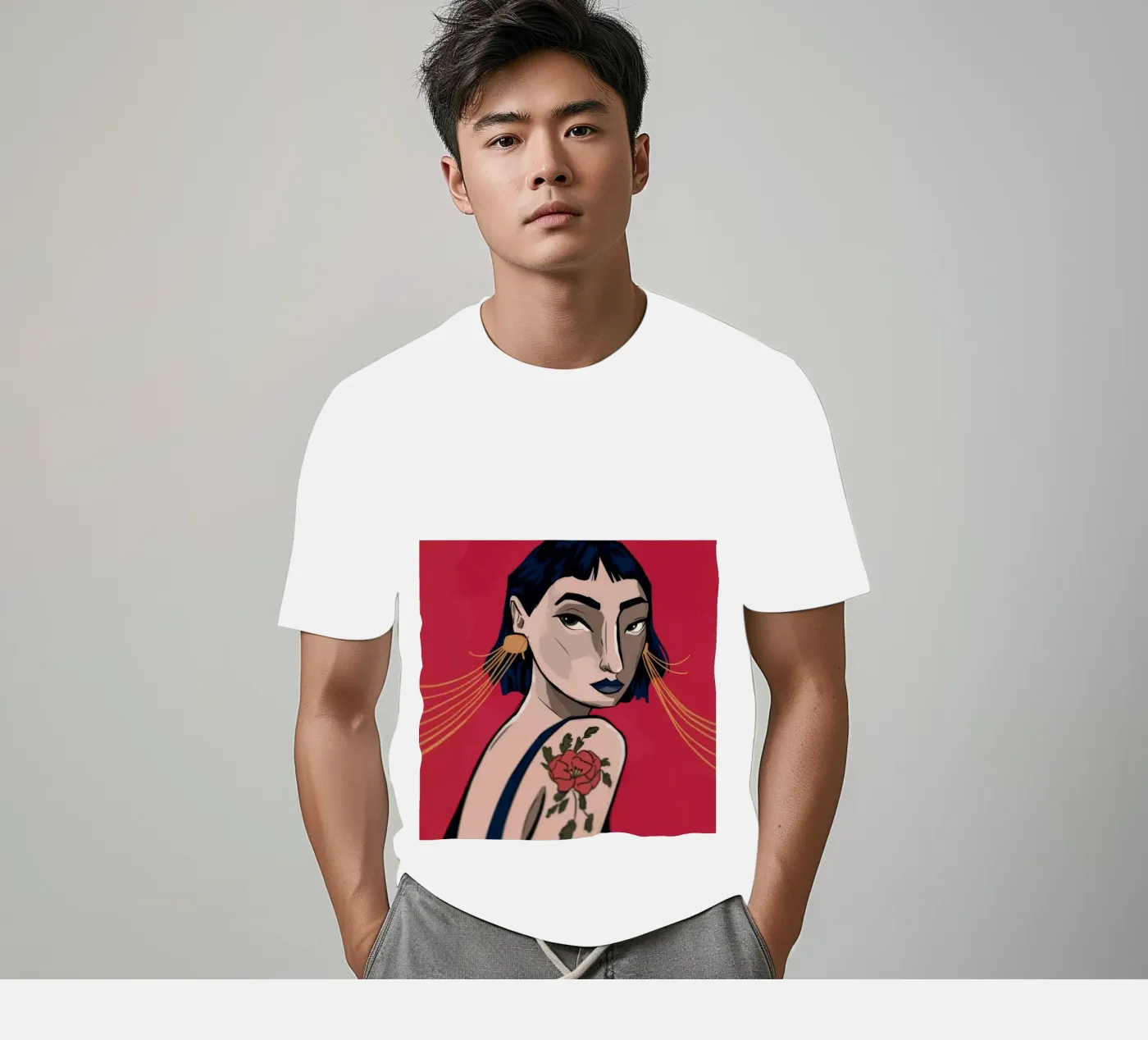 Espressione in grassetto t-shirt da Prism Palette