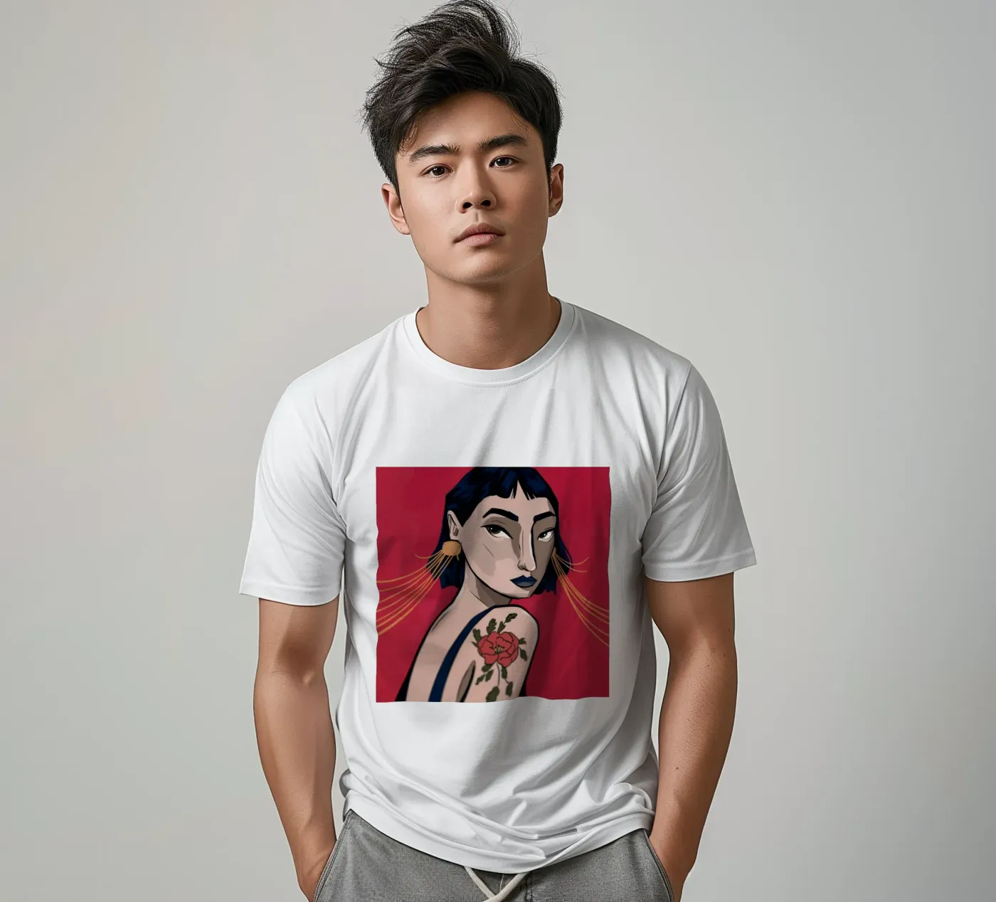 Espressione in grassetto t-shirt da Prism Palette