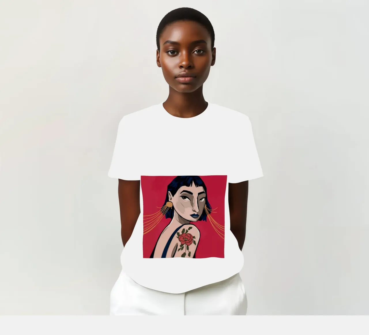 Espressione in grassetto t-shirt da Prism Palette