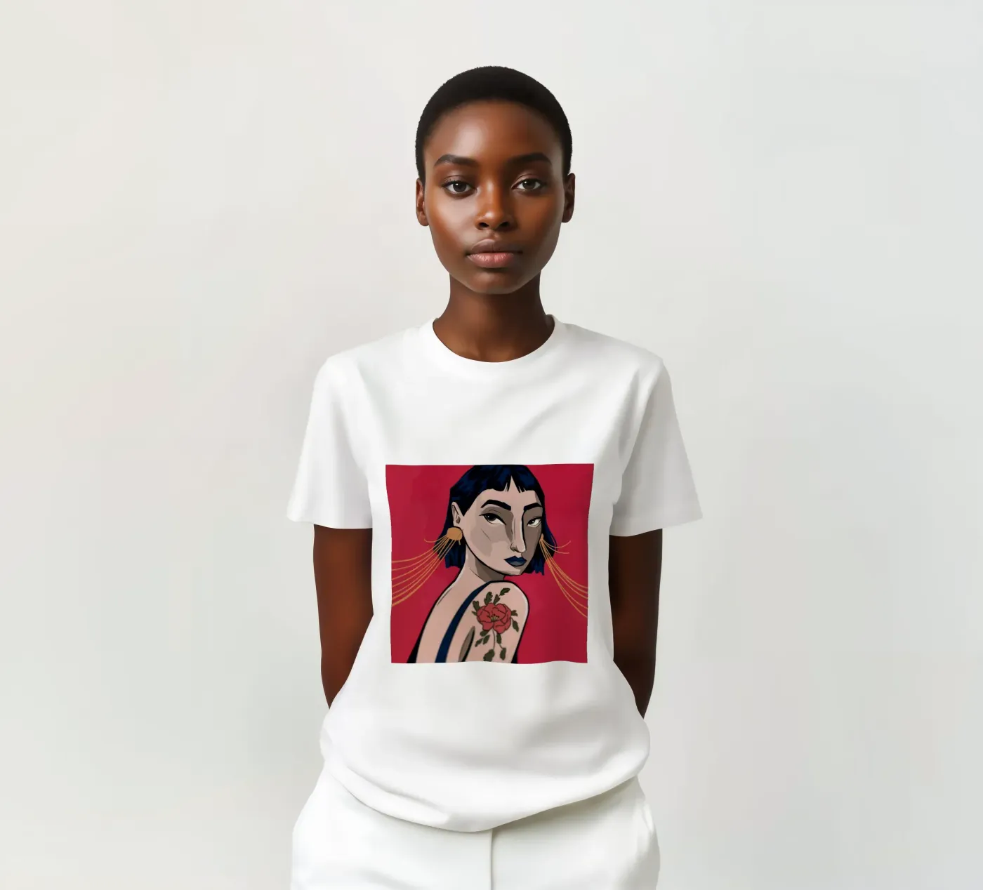 Espressione in grassetto t-shirt da Prism Palette