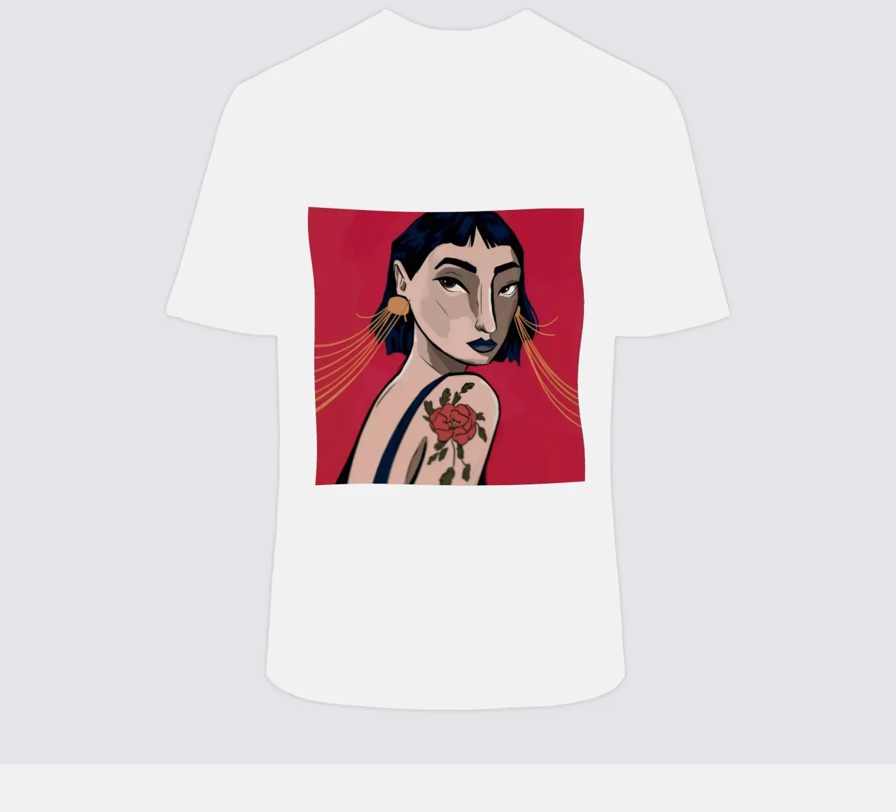 Espressione in grassetto t-shirt da Prism Palette