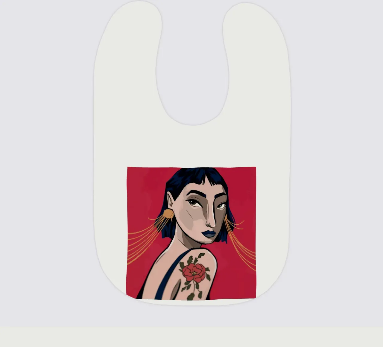 Espressione in grassetto bavaglino da Prism Palette