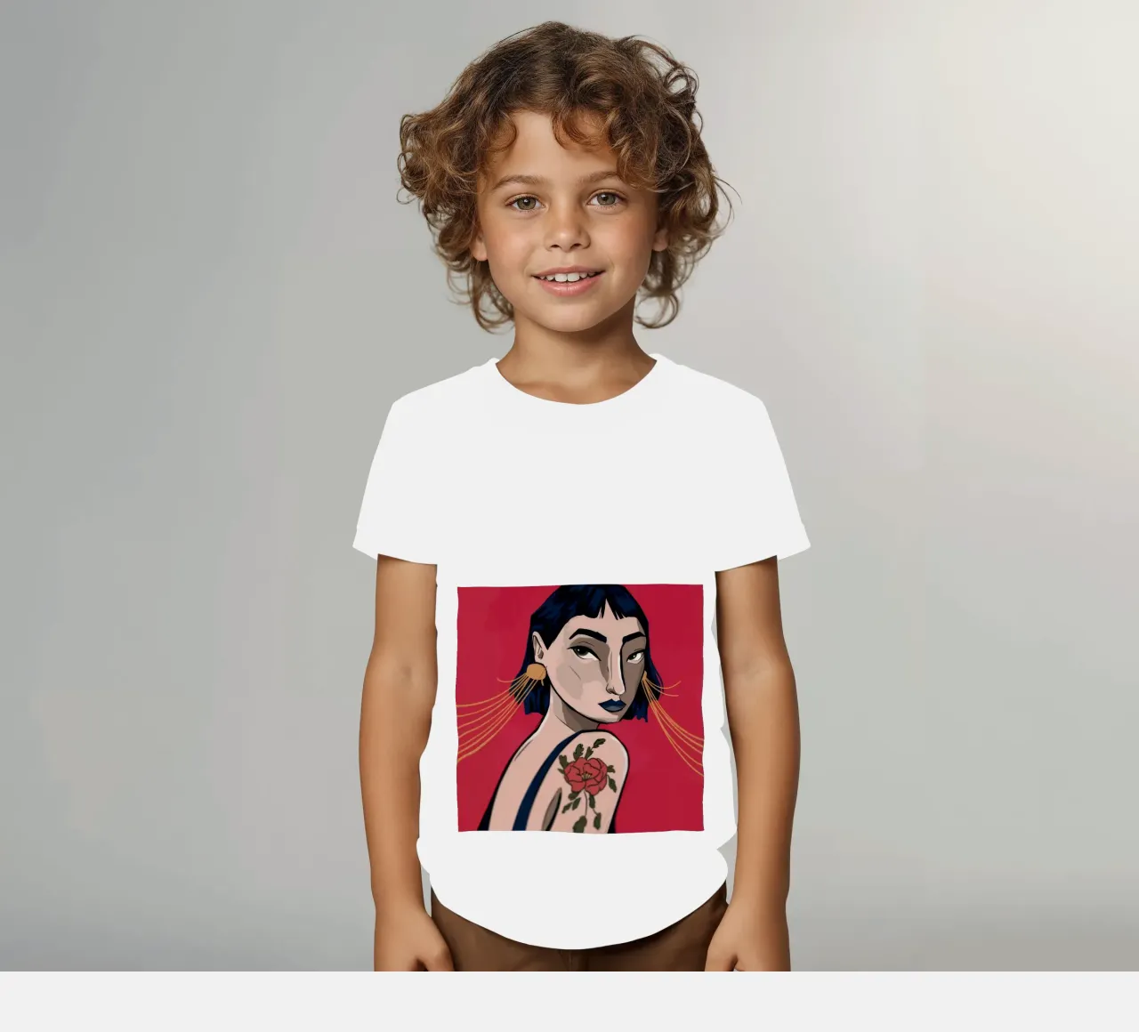 Bold Expression kids t-shirt by Prism Palette