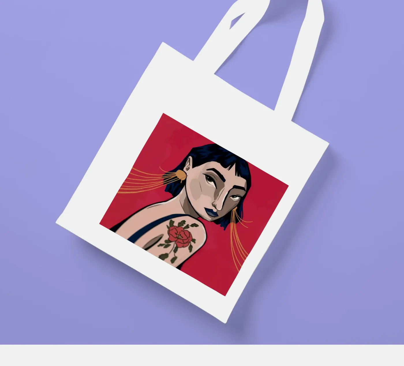 Bold Expression tote bag by Prism Palette