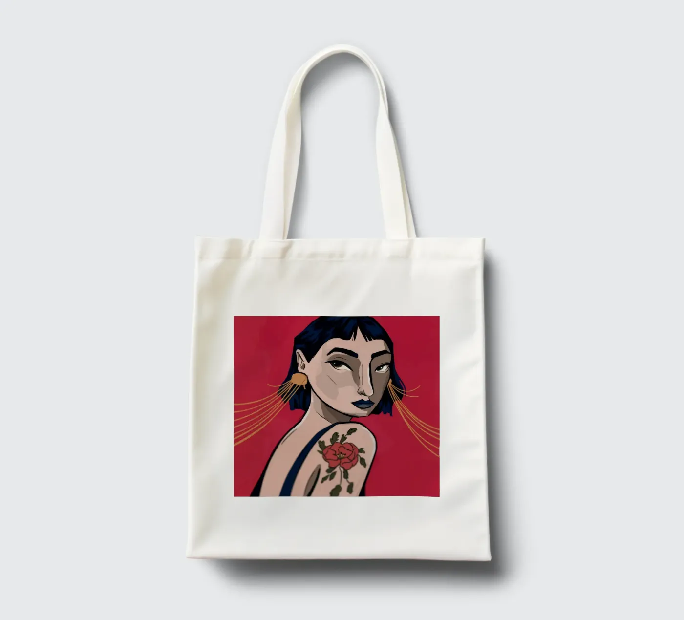 Kühnheit des Ausdrucks Jutebeutel von Prism Palette