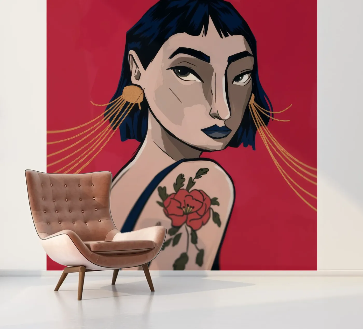 Bold Expression photo wallpaper by Prism Palette