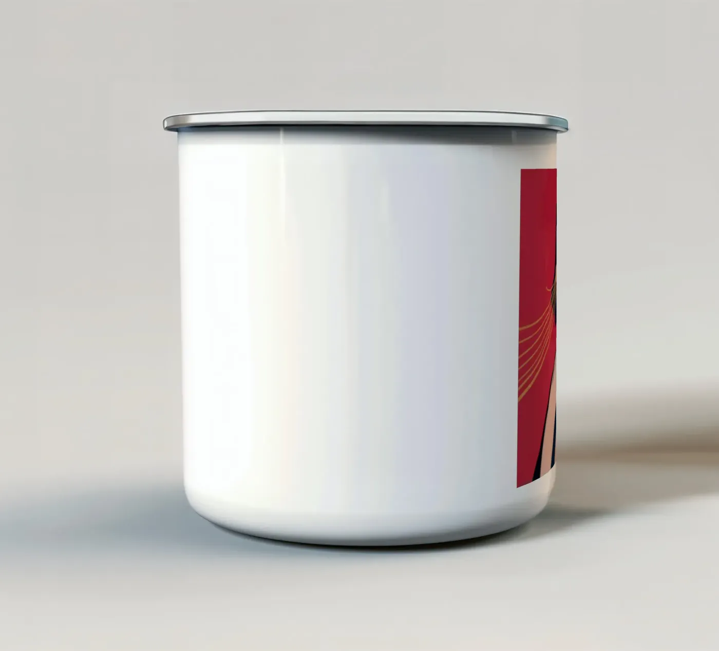Bold Expression enamel mug by Prism Palette