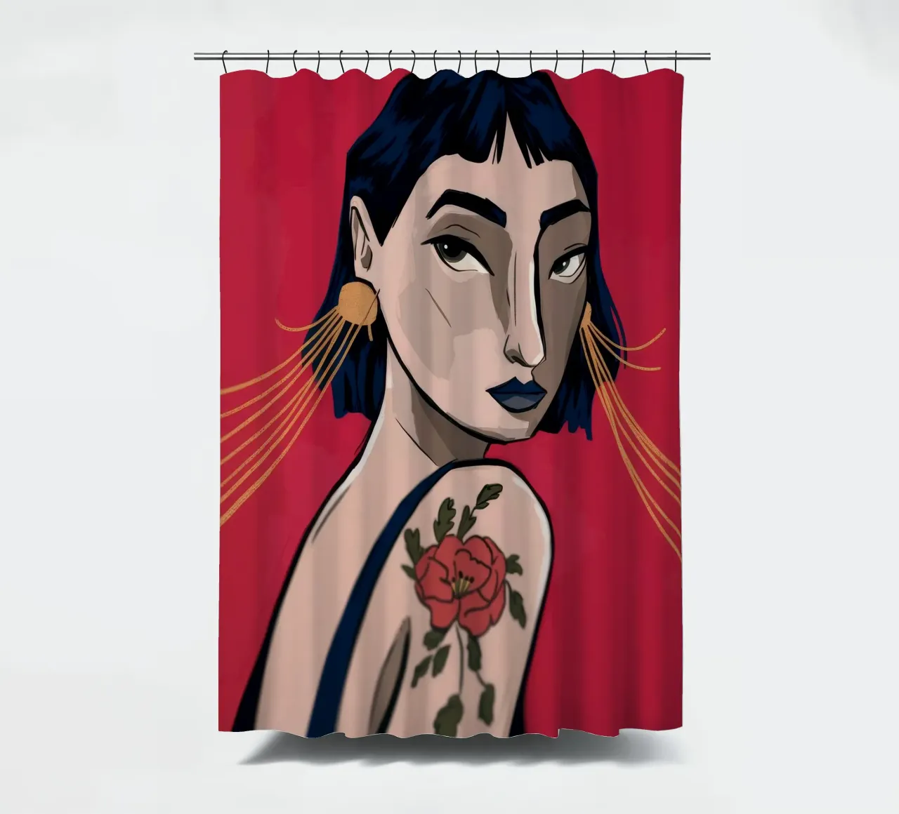 Bold Expression Duschvorhang von Prism Palette