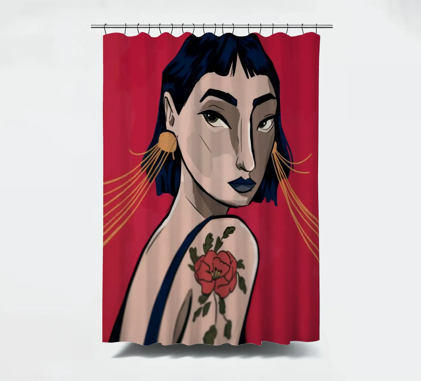 Bold Expression Duschvorhang von Prism Palette
