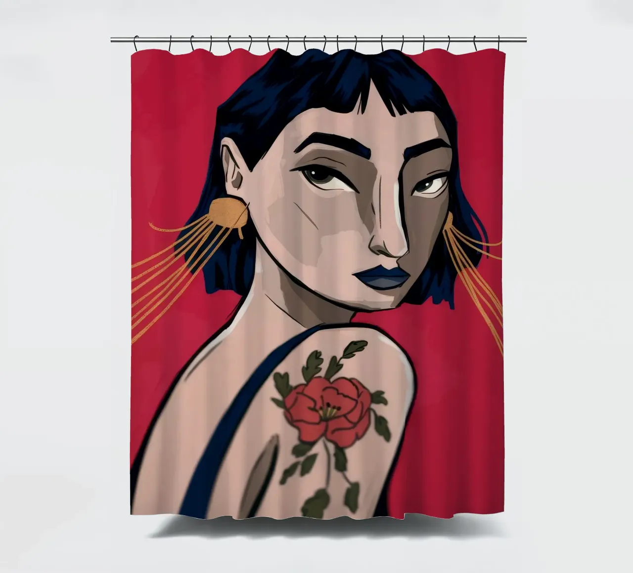 Bold Expression Duschvorhang von Prism Palette