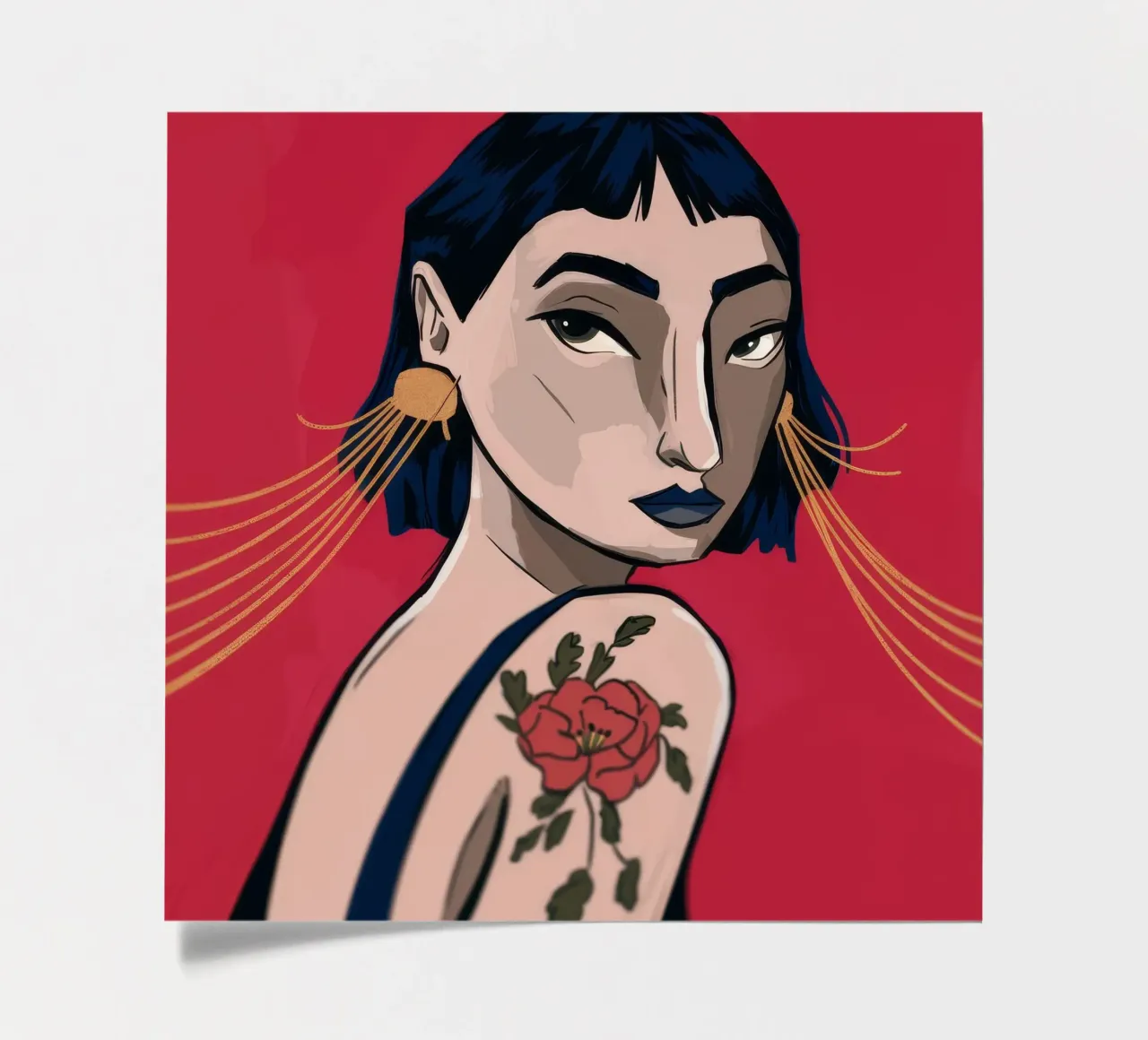 Bold Expression sticker sheet by Prism Palette