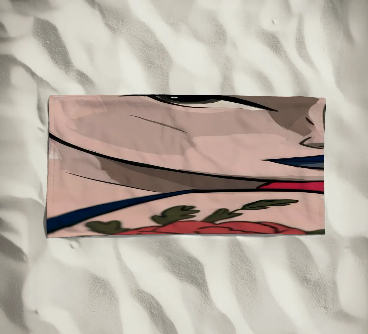 Bold Expression beach towel by Prism Palette