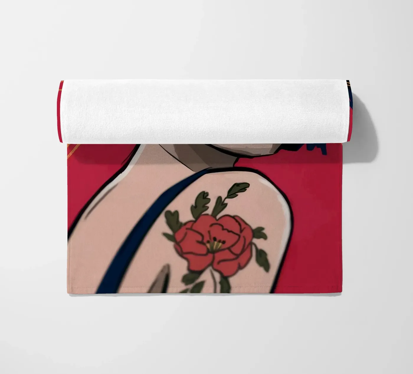 Bold Expression beach towel by Prism Palette