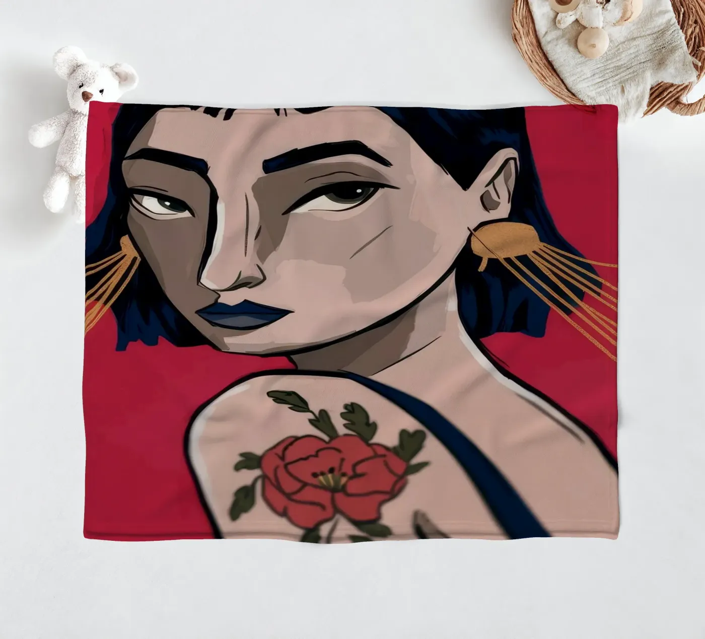 Bold Expression Fleecedecke von Prism Palette