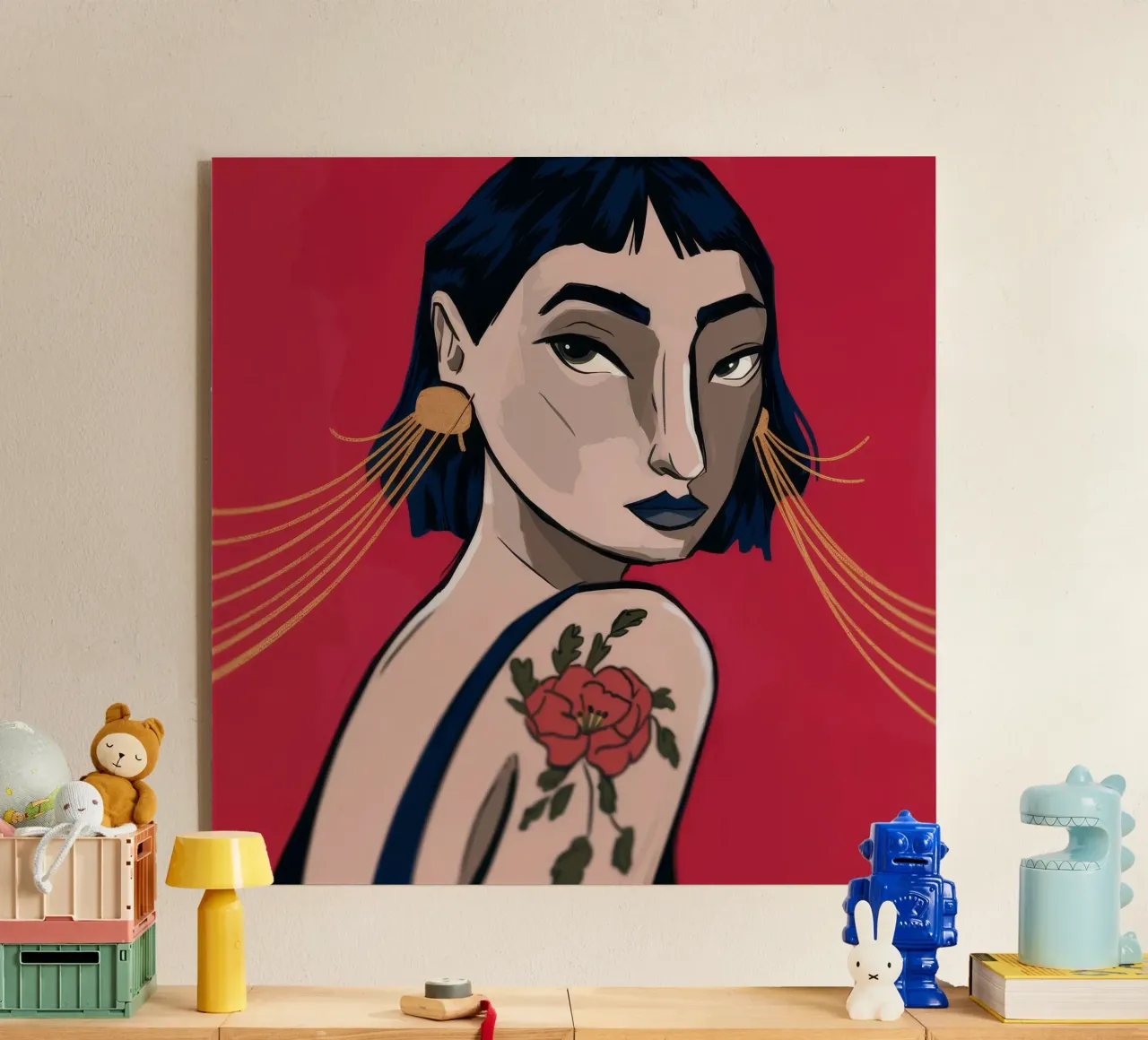 Bold Expression acrylic glass by Prism Palette