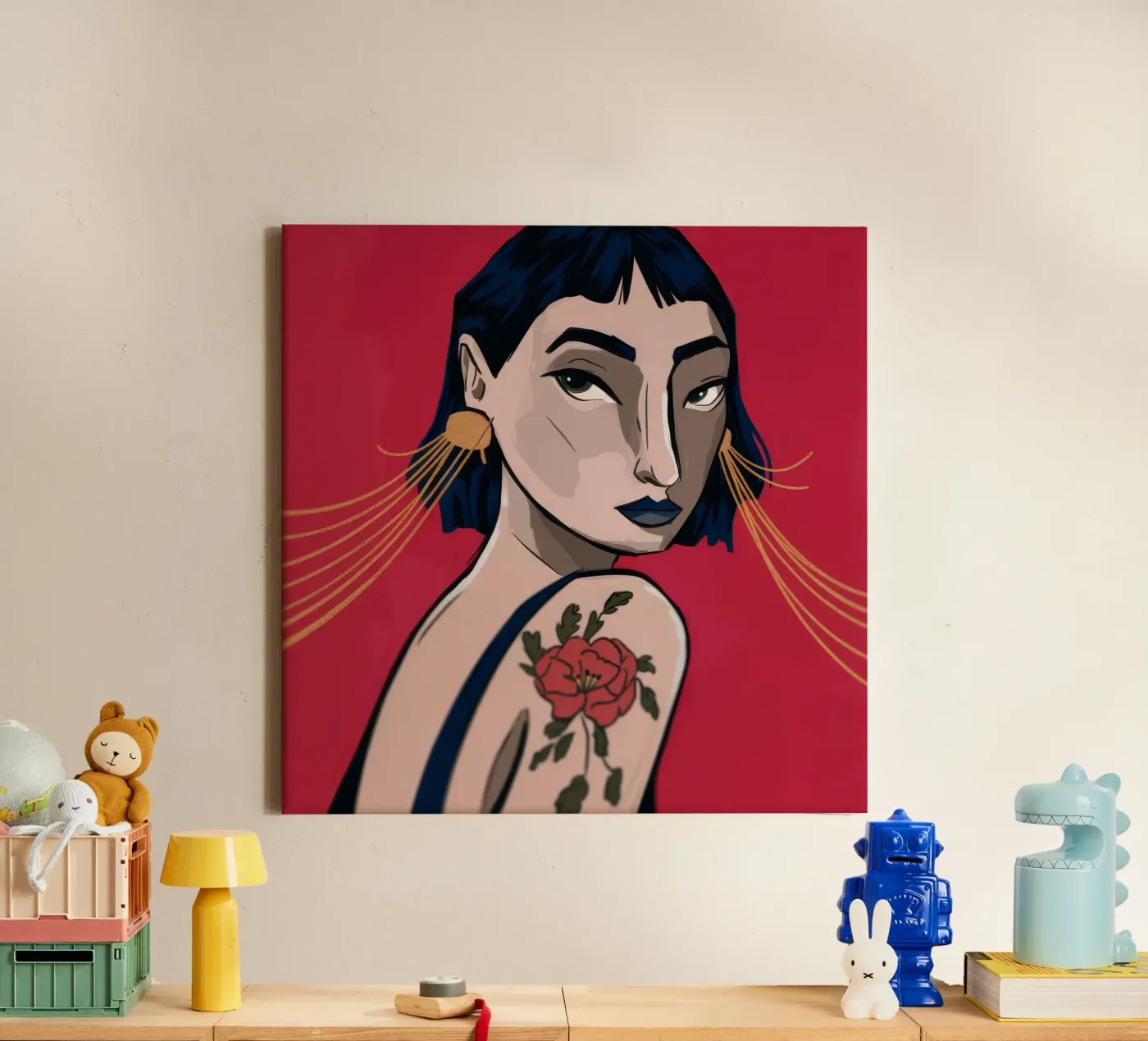 Bold Expression canvas by Prism Palette