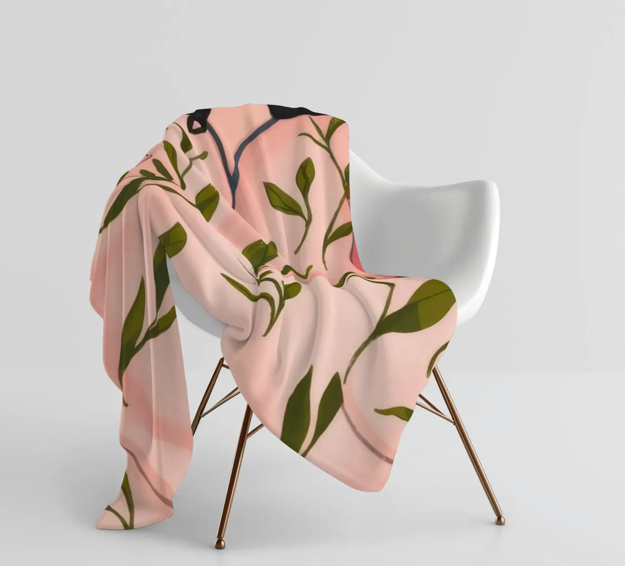 Whimsical Rest fleece blanket by Prism Palette