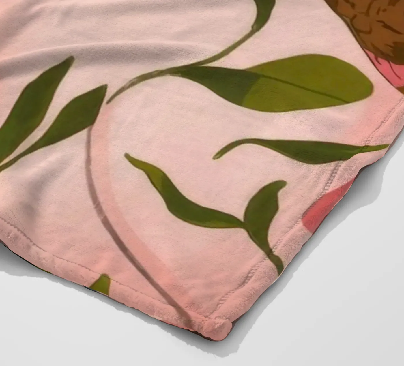 Grillige rust fleecedeken van Prism Palette