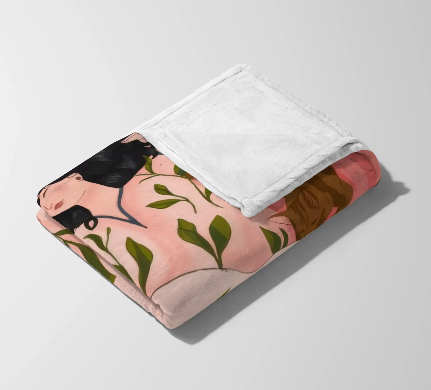 Grillige rust fleecedeken van Prism Palette